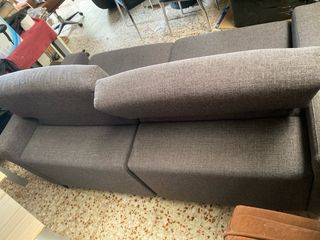 Sofá de 2 plazas gris