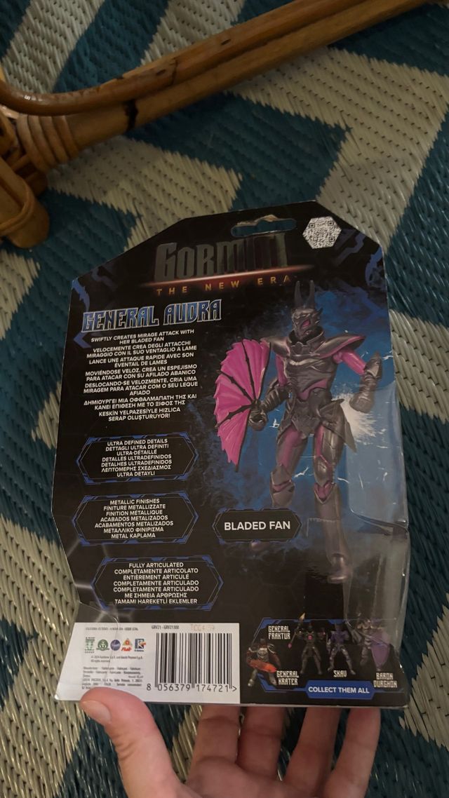 Gormiti General Audra 15cm A ESTRENAR