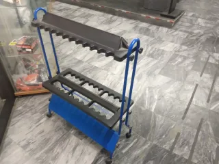 Espositore porta canne da pesca