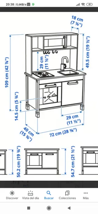 Cocinita de juguete IKEA