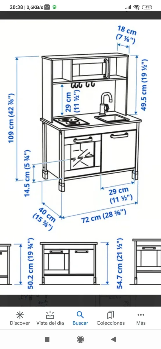 Cocinita de juguete IKEA