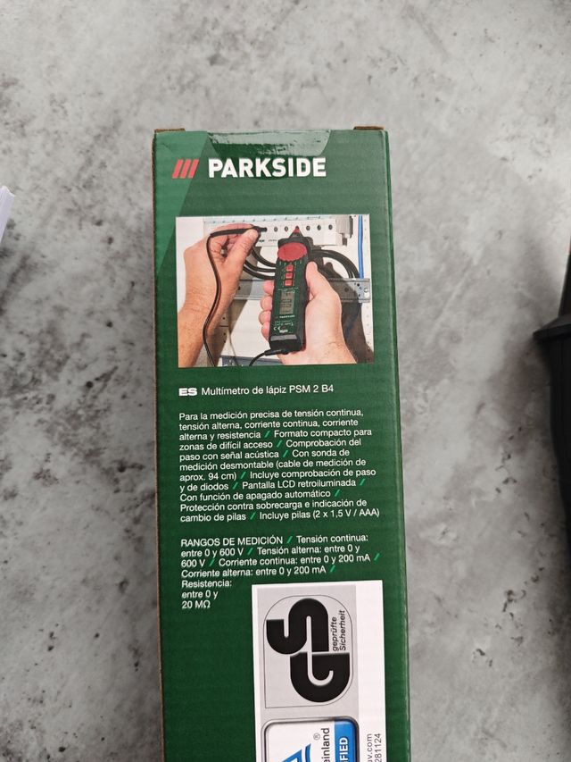 Multímetro Lápiz Parkside PSM 2 B4