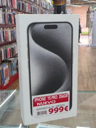 iPhone 15 Pro 256GB Nuevo