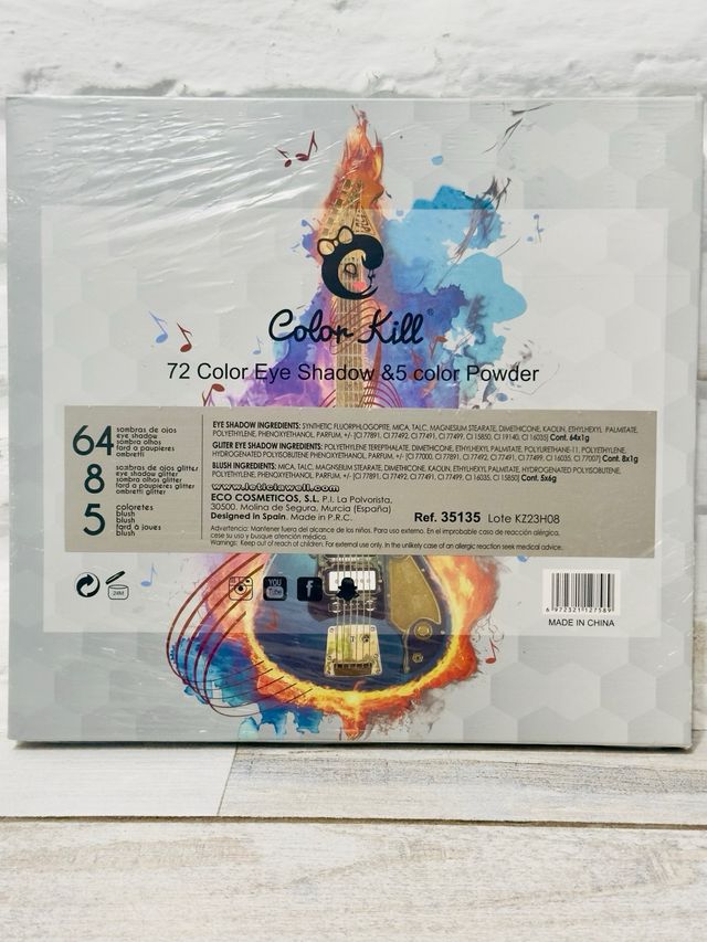 Paleta 72 Sombras + Espejo