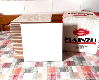 26 Baldosas Blancas Mainzu Cerámica
