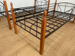 Litera convertible 90x190cm metal y madera