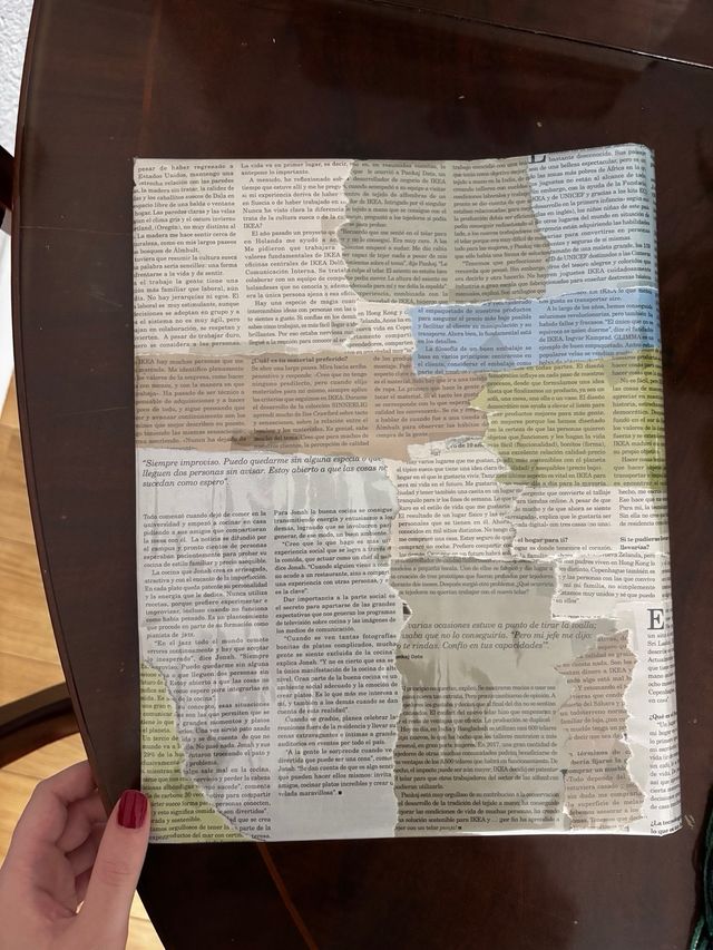 Carpeta fundas forrada