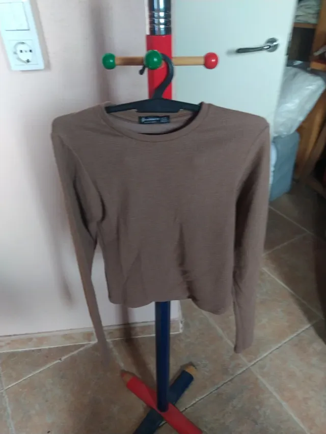 Jersey niña marrón