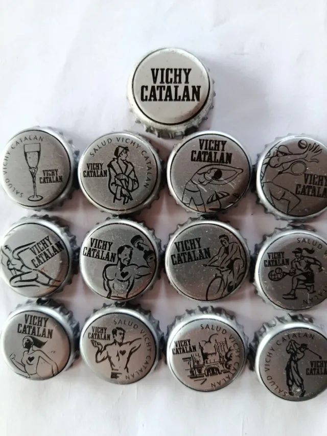 Lote 14 Tapones Corona Vichy Catalan