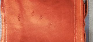 Bolso Vintage Piel Naranja