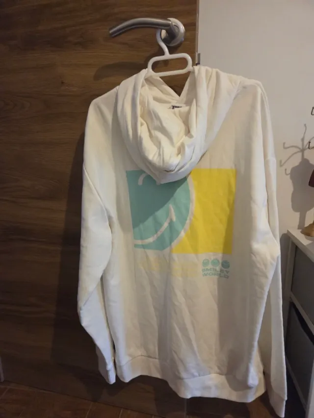 Sudadera Smiley World blanca