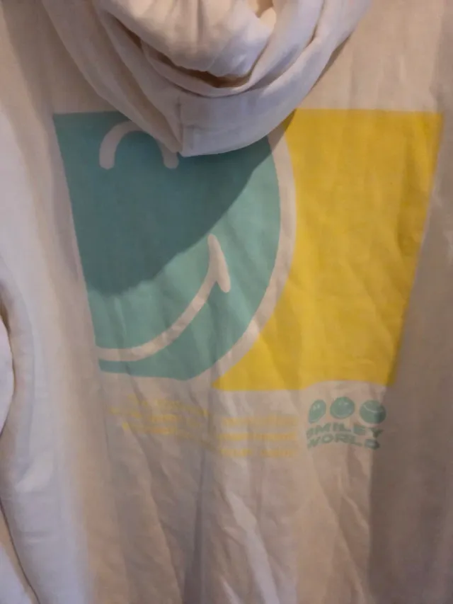 Sudadera Smiley World blanca