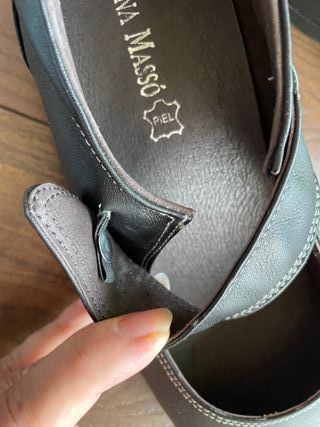 Zapatos Lorena Massó Piel Merceditas T.39