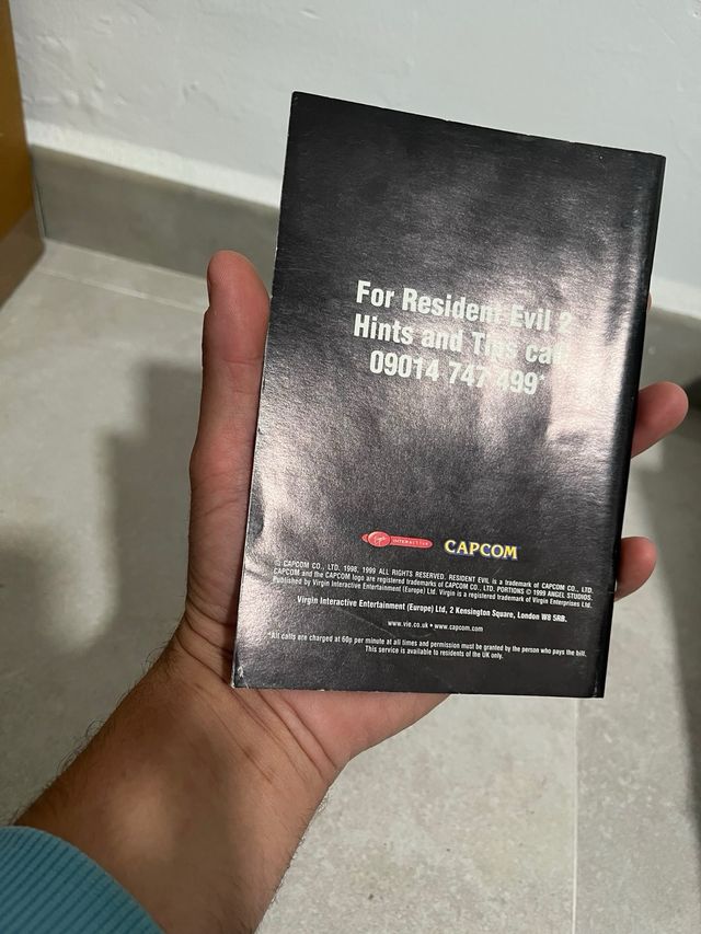 Resident Evil 2 N64 Manuale e Cartuccia