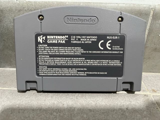 Resident Evil 2 N64 Manuale e Cartuccia