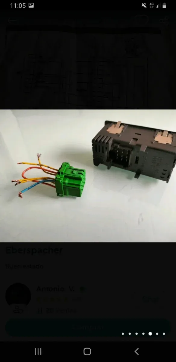 Termostato Eberspacher programable 12V