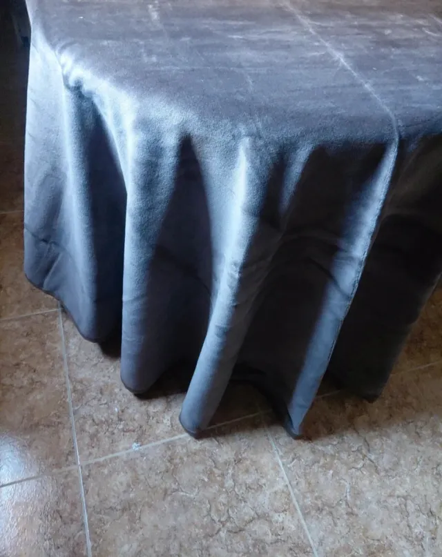 Falda mesa camilla redonda "Pielsa" 70x0