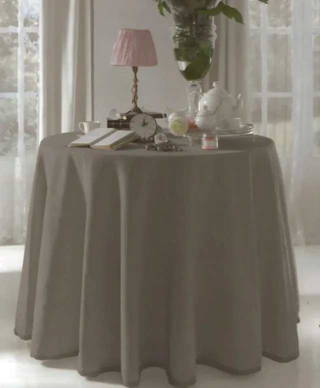 Falda mesa camilla redonda "Pielsa" 70x0