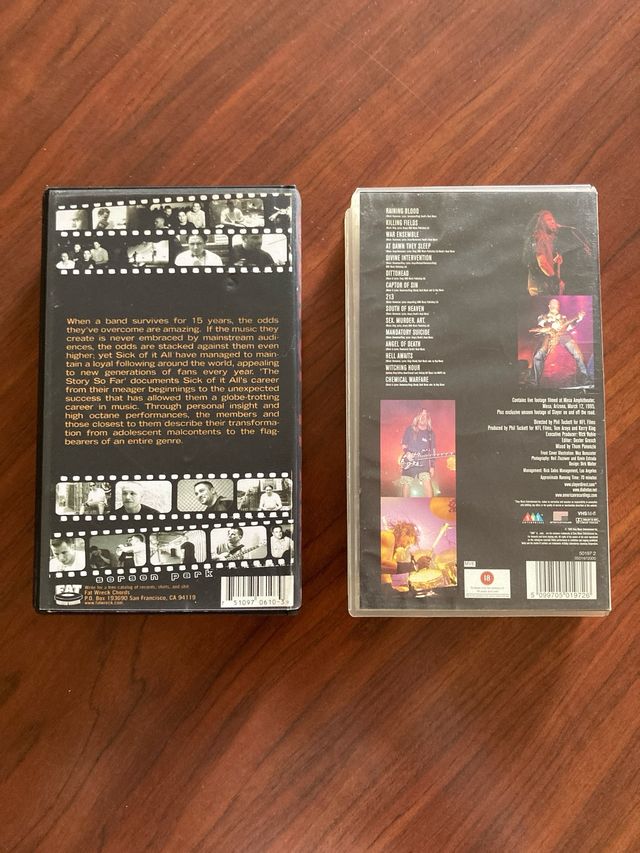 VHS Slayer y Sick of It All