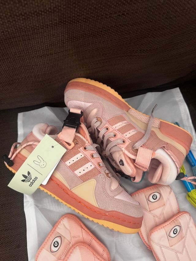 Adidas x Bad Bunny Forum Low Rosa