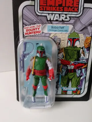 Star Wars Boba Fett Figura Vintage Comic Art VC277