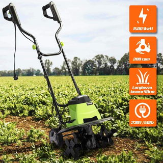 Motozappa per Orto Elettrozappa Potenza 1500W Zapp