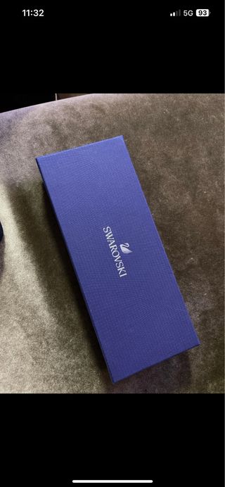 Collar gargantilla color bronce de Swarovski