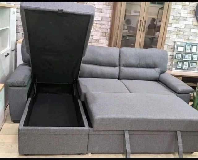 Oferta On Line!! Sofá Cama Chaise longue con arcón