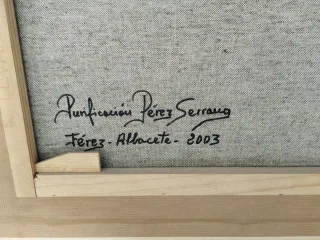 Cuadro bodegón Pérez Serrano