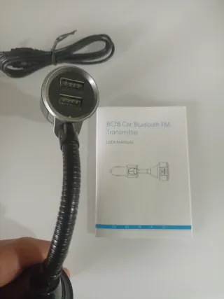 Transmisor Bluetooth v4.2 Coche FM