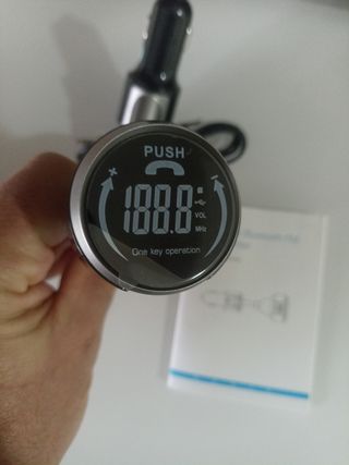 Transmisor Bluetooth v4.2 Coche FM