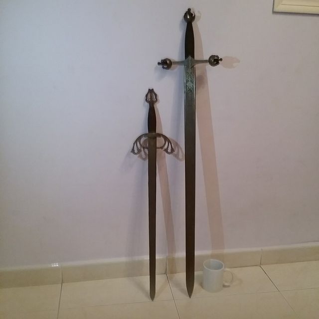Espadas Juan de Austria y Cid