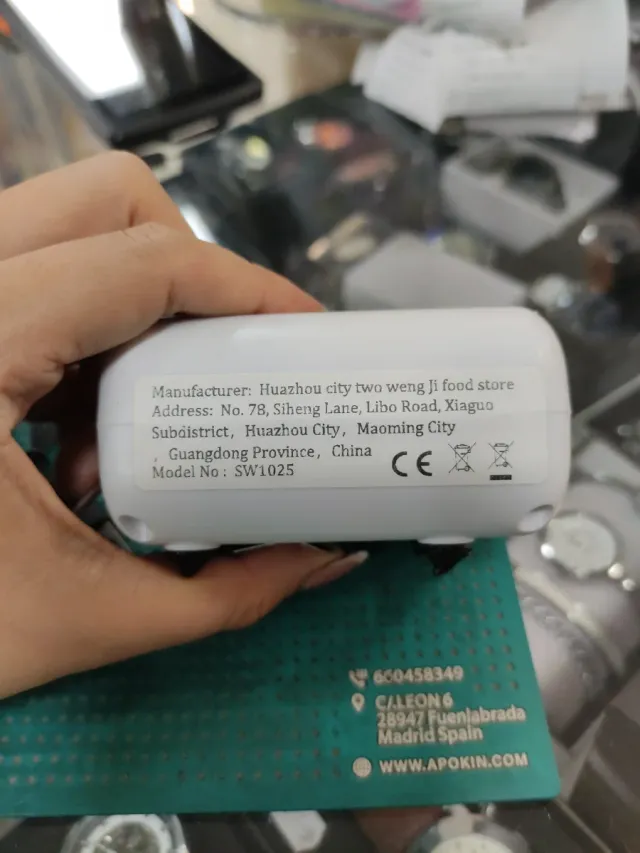 Bomba de oxígeno portátil recargable USB