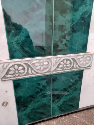 Azulejo verde 20x30