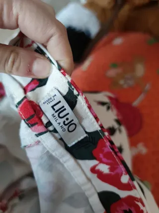 Pantaloncini bianchi a fiori - Liu Jo