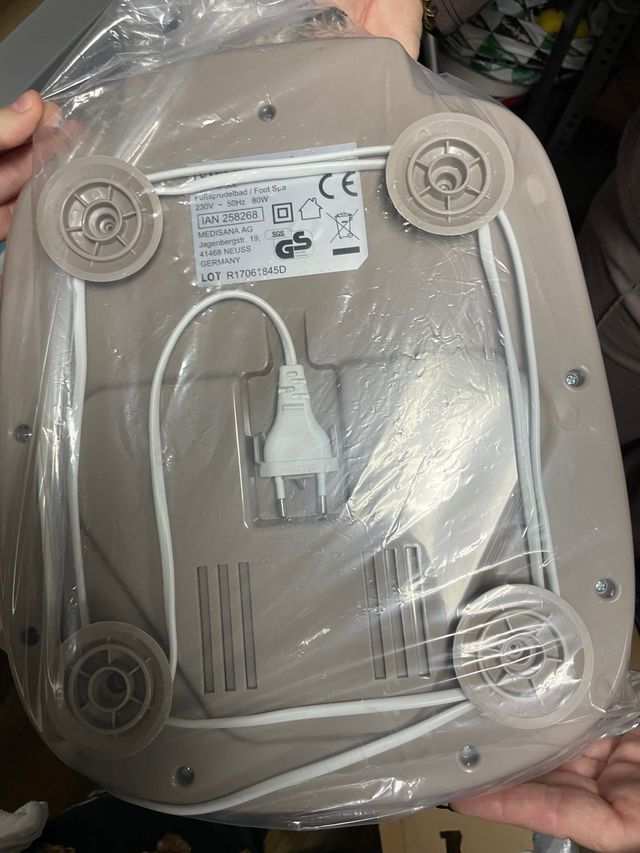 Hidromasaje para pies Medisana