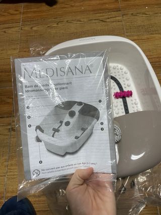 Hidromasaje para pies Medisana