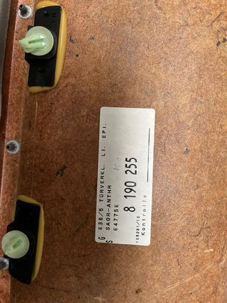 Panel puerta izquierda BMW E36 delantero gris