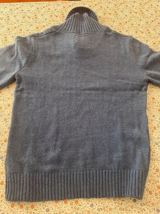 Jersey invierno cuello alto trenzado