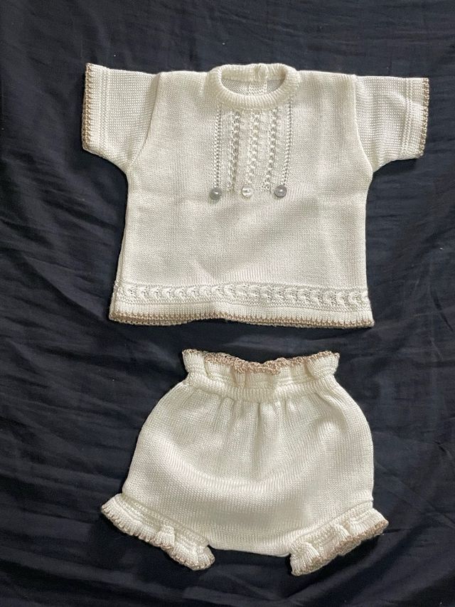 Conjunto de hilo para bebé