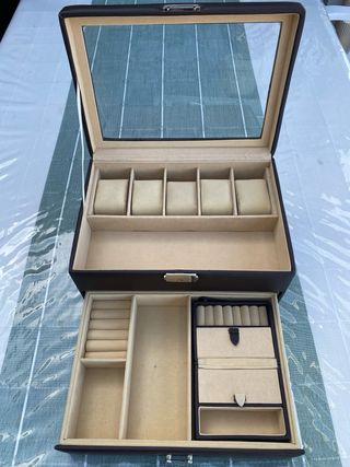 Joyerero Organizador de Relojes Marrón