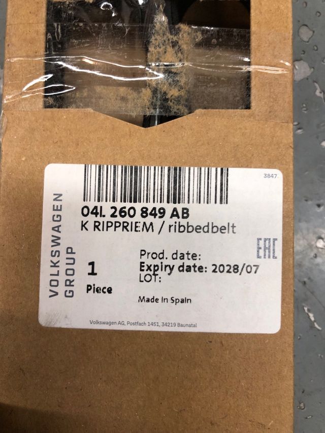 Correa Distribución VW 04L 260 849 AB