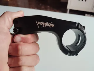 Potencia Bicicleta MTB VIARON Negra