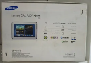 Samsung Galaxy Note 10.1 Tablet Plata/Blanca