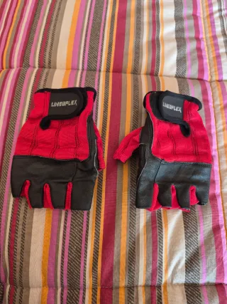 Guanti palestra LINEAFLEX rossi