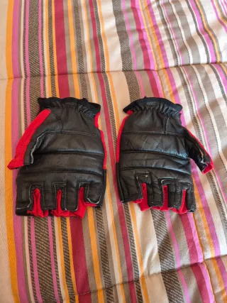 Guanti palestra LINEAFLEX rossi