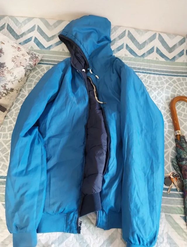 Chaqueta reversible Pull&Bear azul