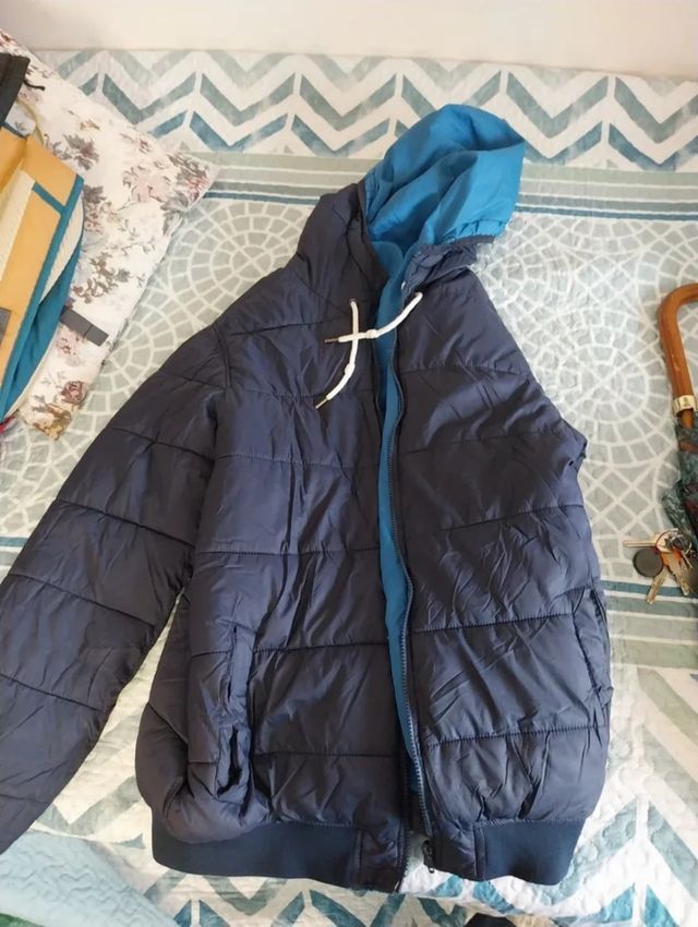 Chaqueta reversible Pull&Bear azul