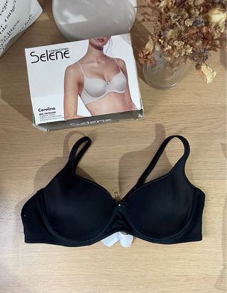 Sujetador Selene Carolina 95B Negro