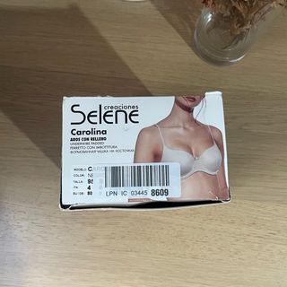 Sujetador Selene Carolina 95B Negro